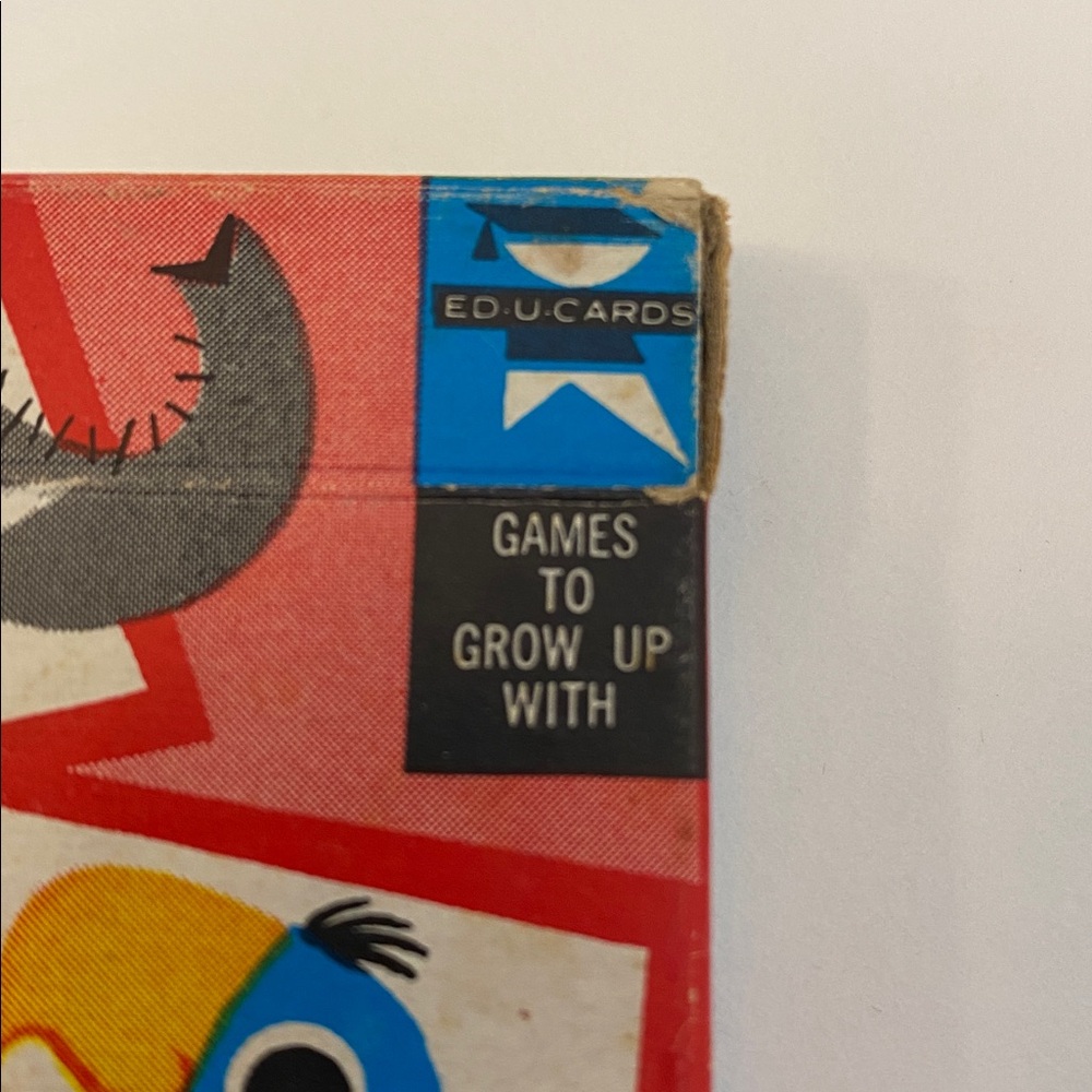 Vintage 1959 Card Game By Ed-U-Cards Bird Fish Animal 33 Cards Read Description - Picture 13 of 13